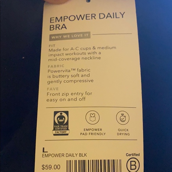 Athleta Empower Daily Bra - Picture 5 of 7